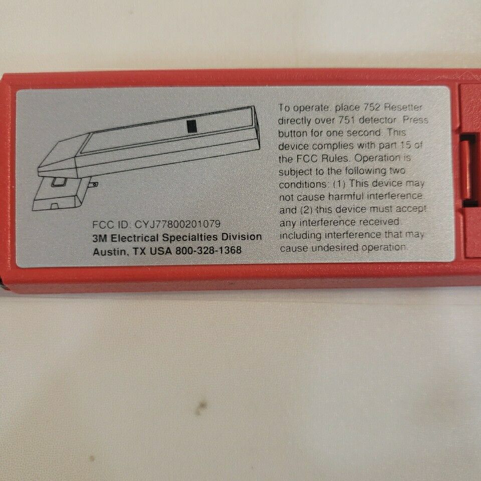3M 752 Resetter Static Event Detection System Electrostatic Discharge ESD Safety