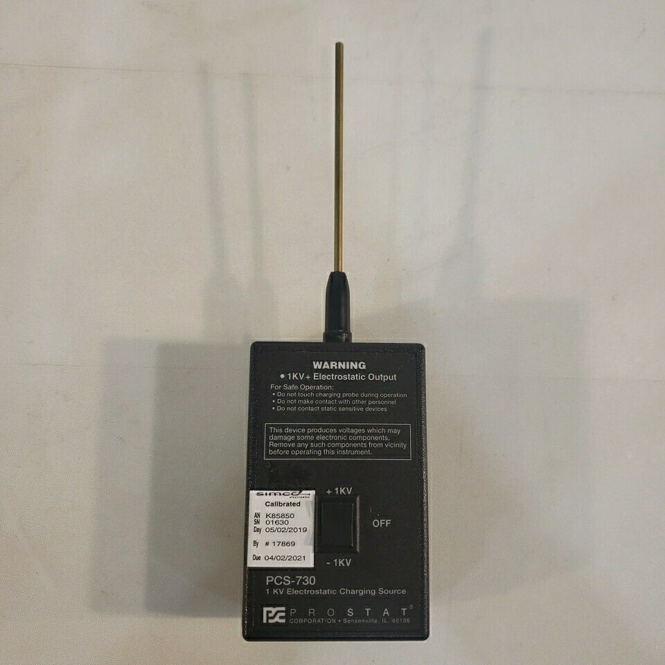 Prostat PCS-730 Electrostatic Charging Source 1 KV Output ESD Safety Discharge