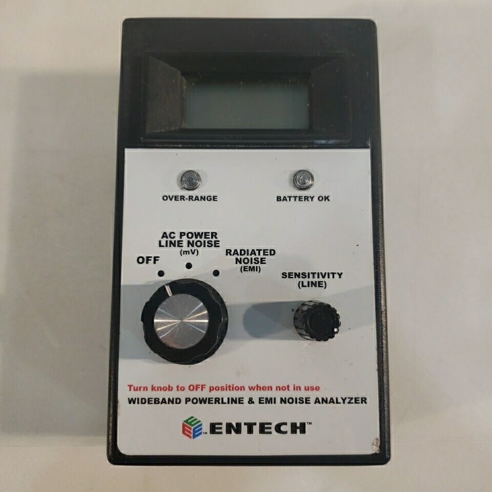 Entech Wideband Powerline & EMI Noise Analyzer Electrostatic ESD Safety