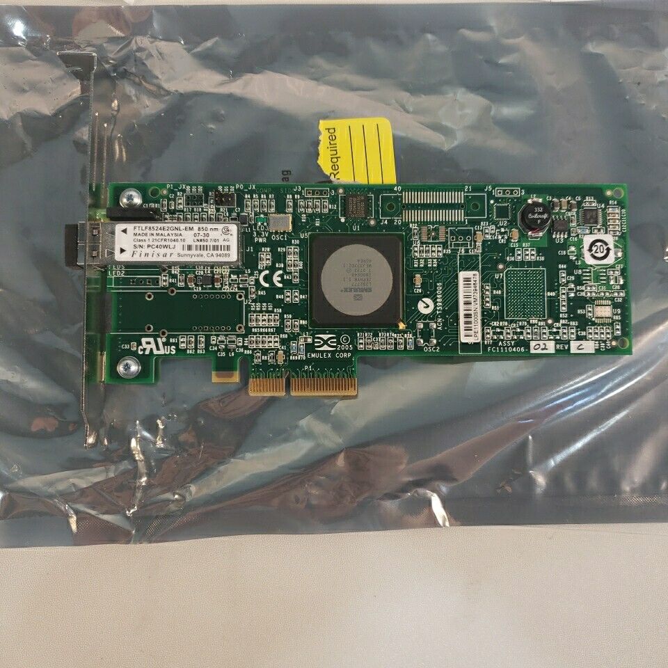 Emulex LPE11000-M4 Lightpulse 4gb Single Port Fibre Channel Host PCI-E
