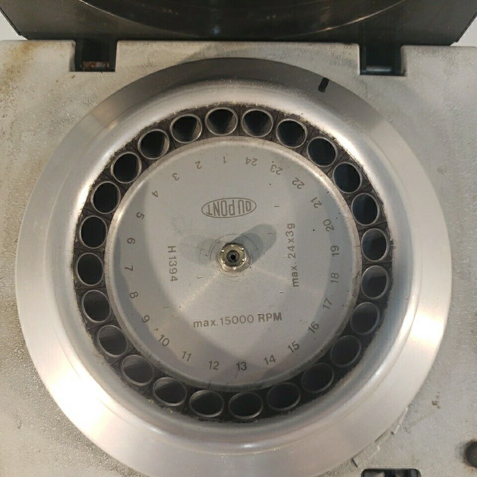 Sorvall Du Pont MicroSpin 24P Microcentrifuge centrifuge Fixed Angle Rotor