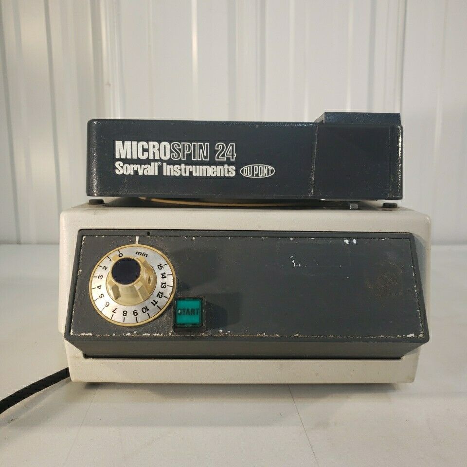 Sorvall Du Pont MicroSpin 24P Microcentrifuge centrifuge Fixed Angle Rotor