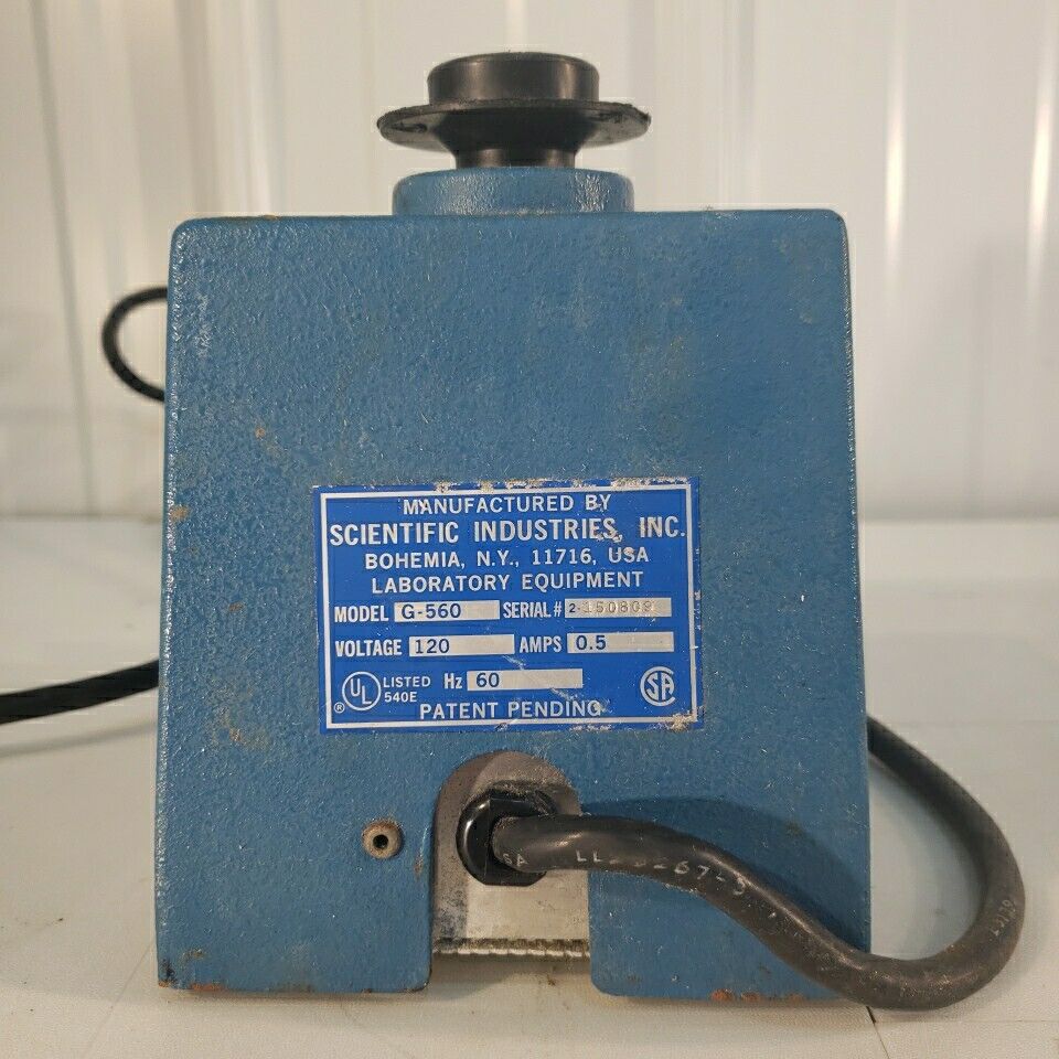 Scientific Industries G-560 Vortex-Genie 2 Variable Speed Vortex Mixer