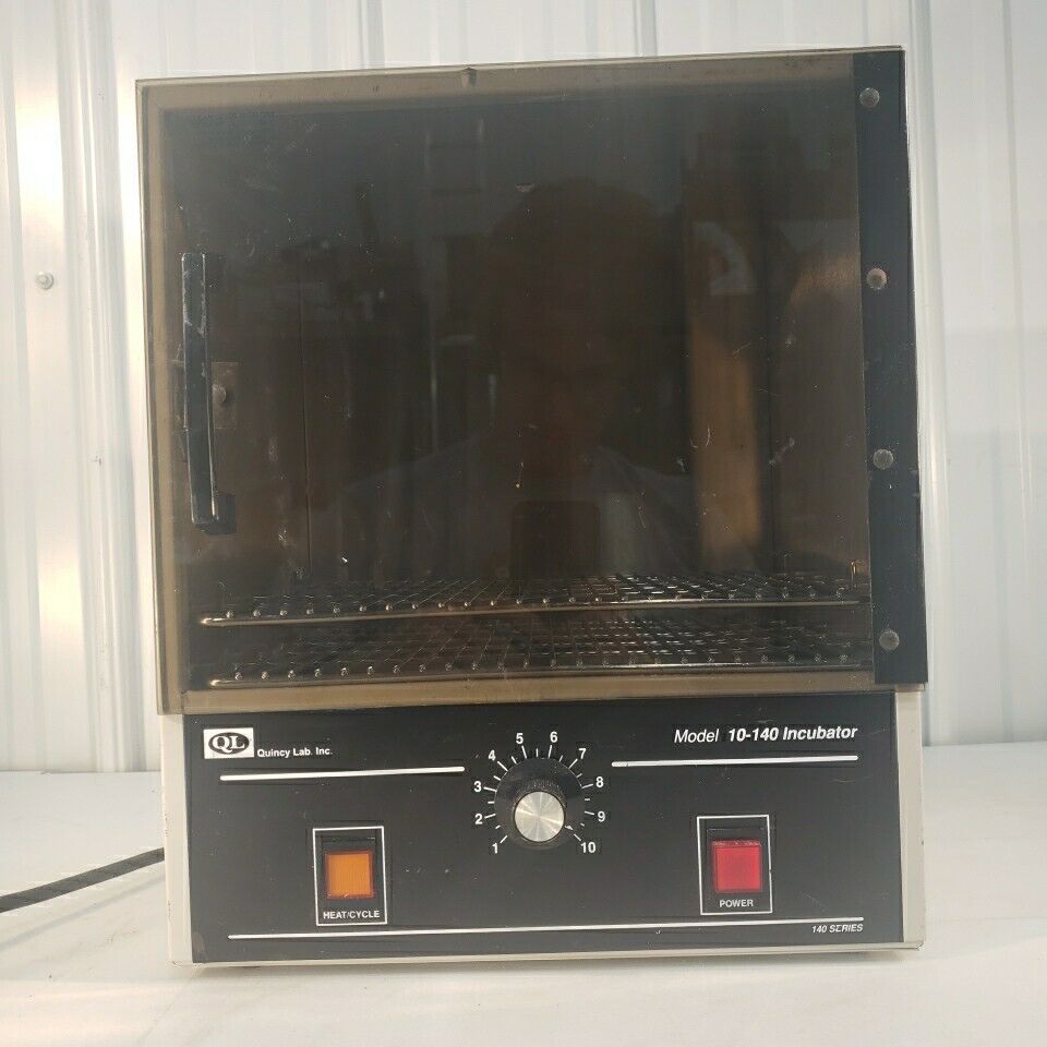 Quincy 10-140 Incubator General Laboratory Purpose See Through Acrylic Front