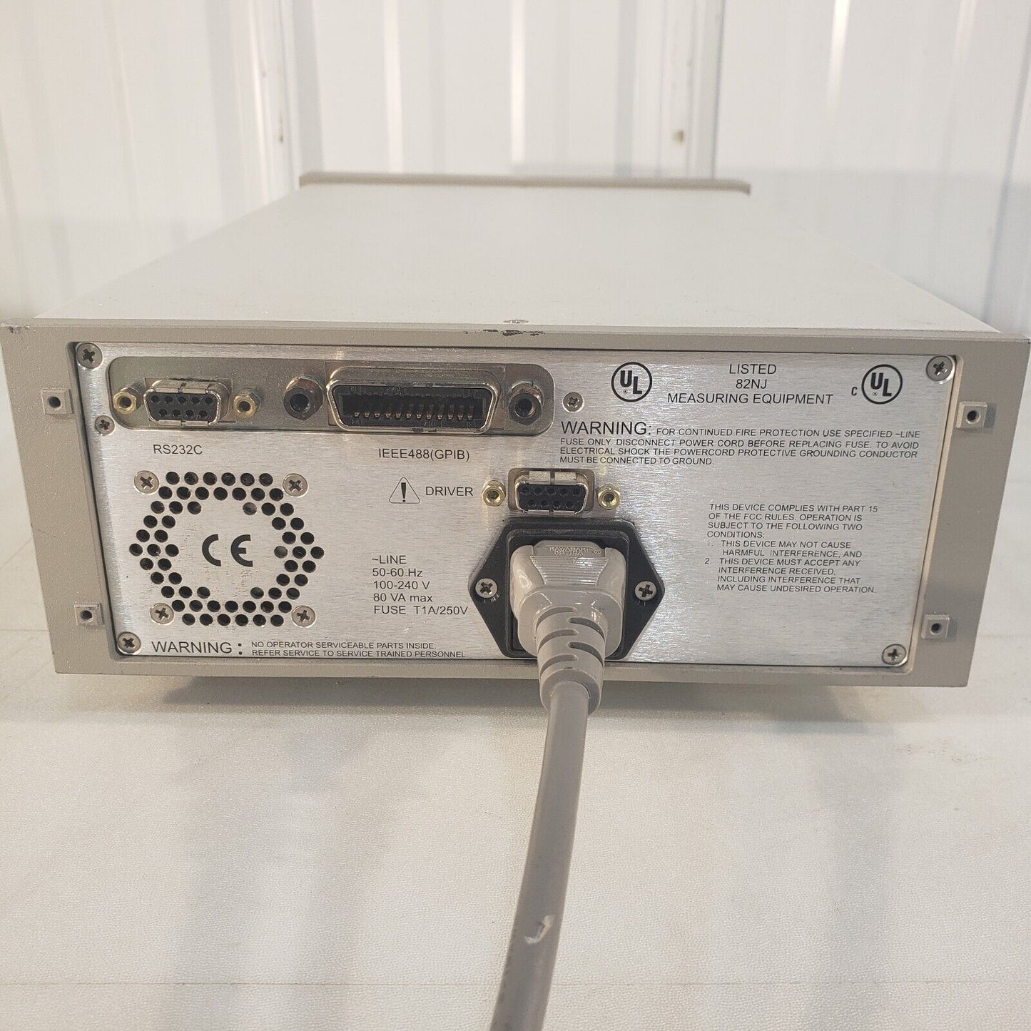 JDS Uniphase HA11 HA117+20ASU3 Programmable Optical Attenuator