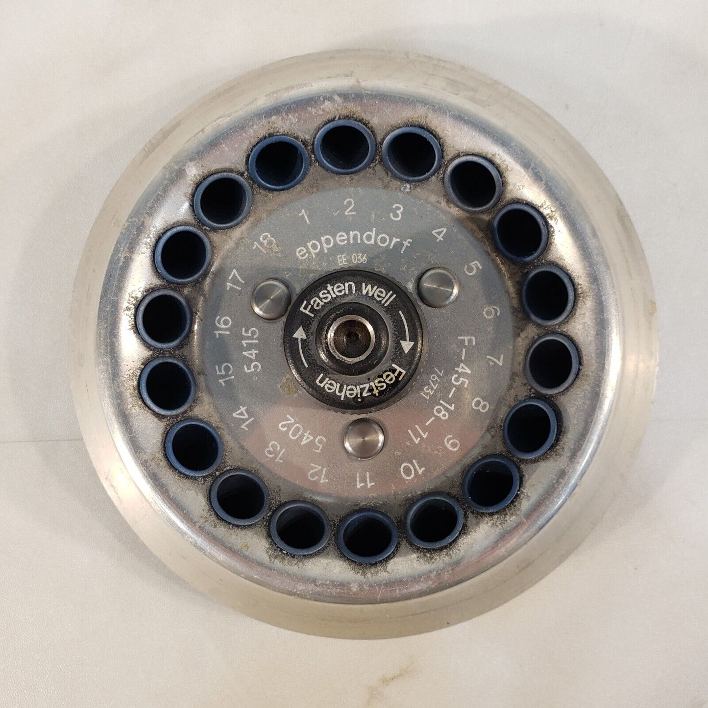 Eppendorf F-45-18-11 18 Slot Centrifuge Rotor