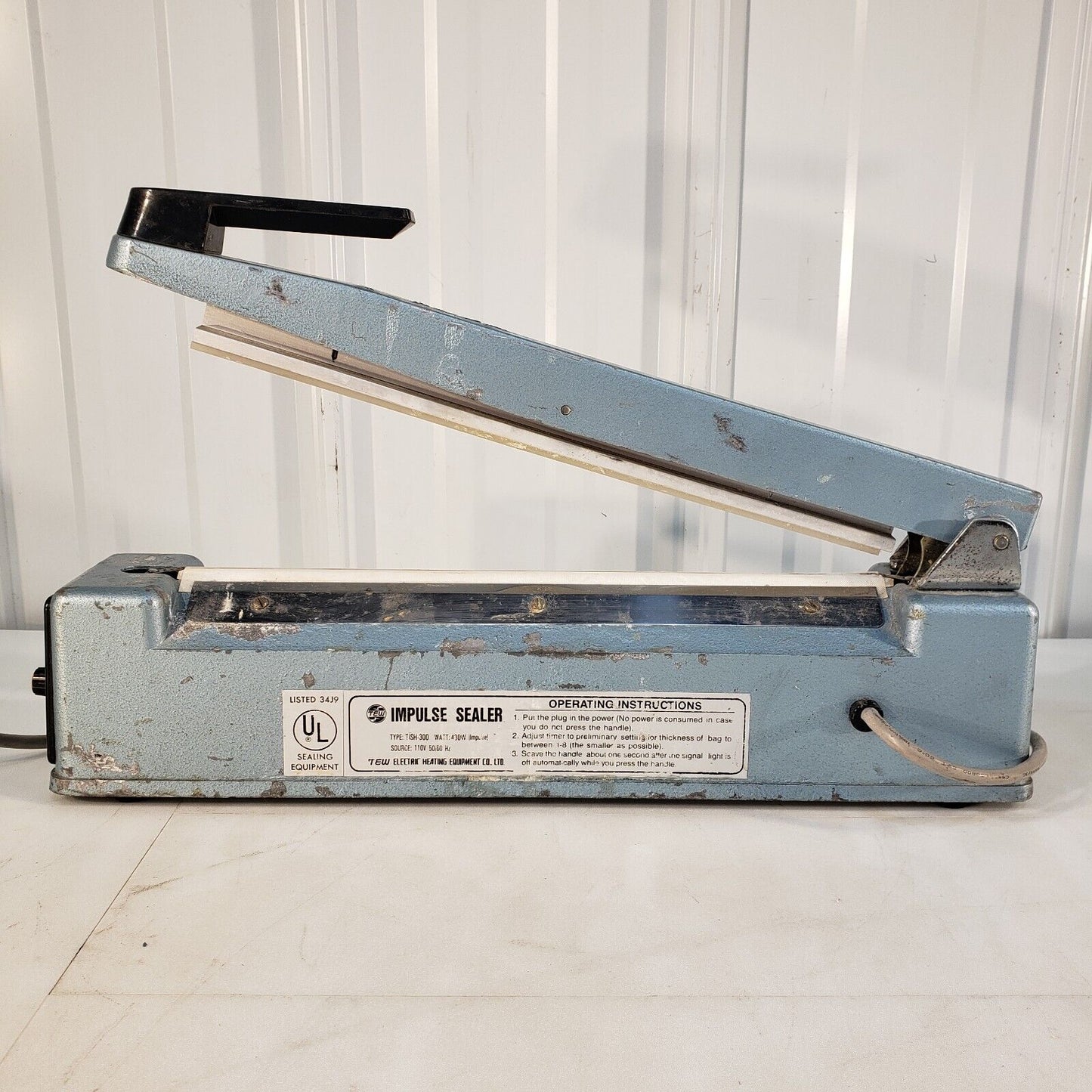 Tew TISH-300 E82163(S) Impulse Sealer Heat Bag