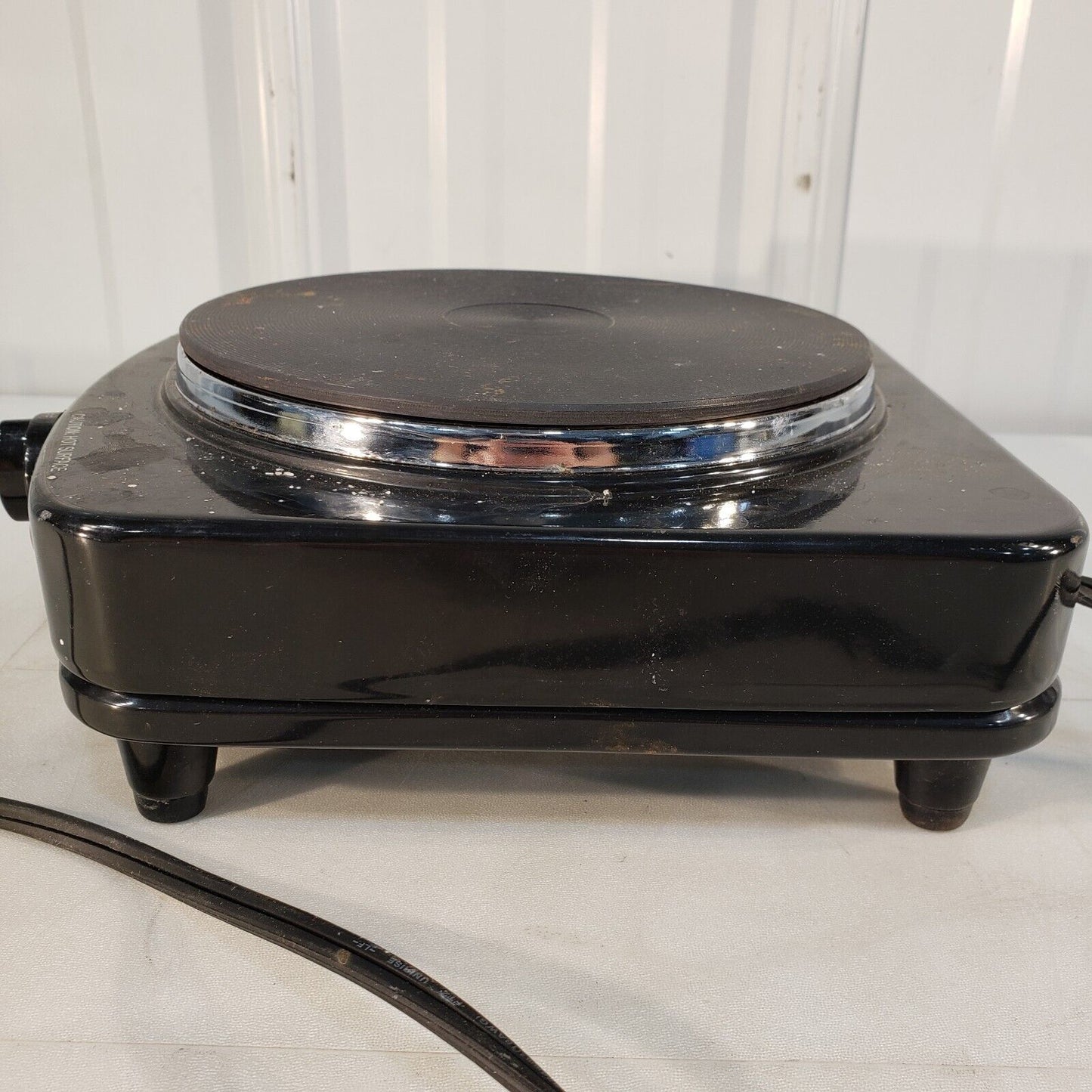 Oster Table Electric Stove 1 Burner Model CKSTSB 100-B Black Hot Plate