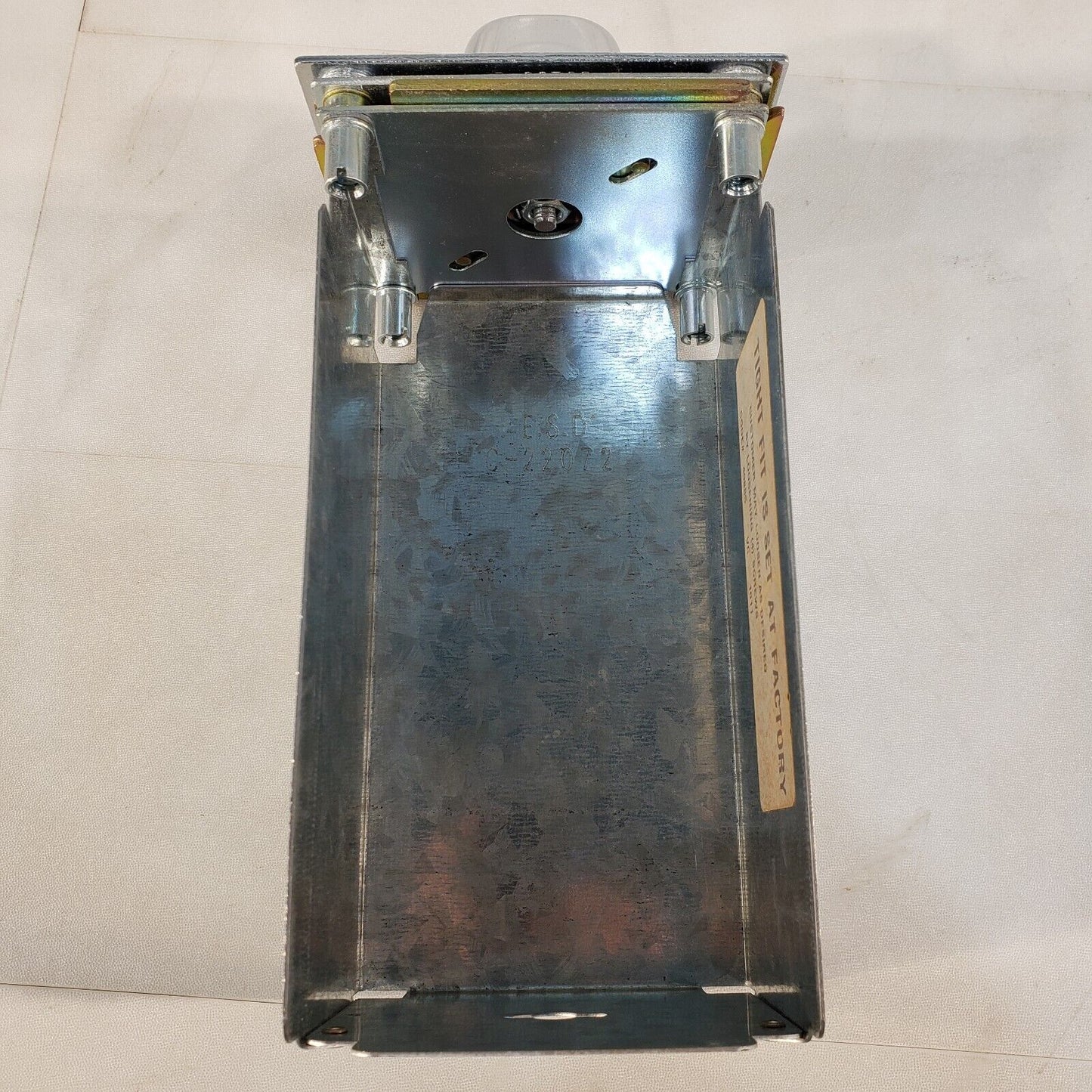 ESD Commercial Dryer C-22072 Quarter Box Coin Op Laundry NO KEY - BOX ONLY