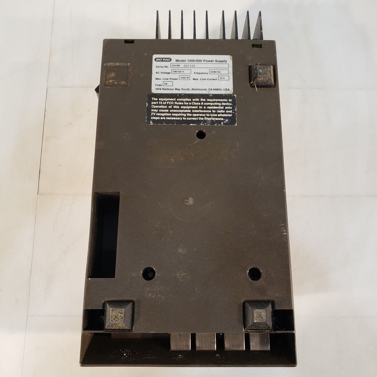 Bio-Rad 1000/500 Power Supply 1450W Max