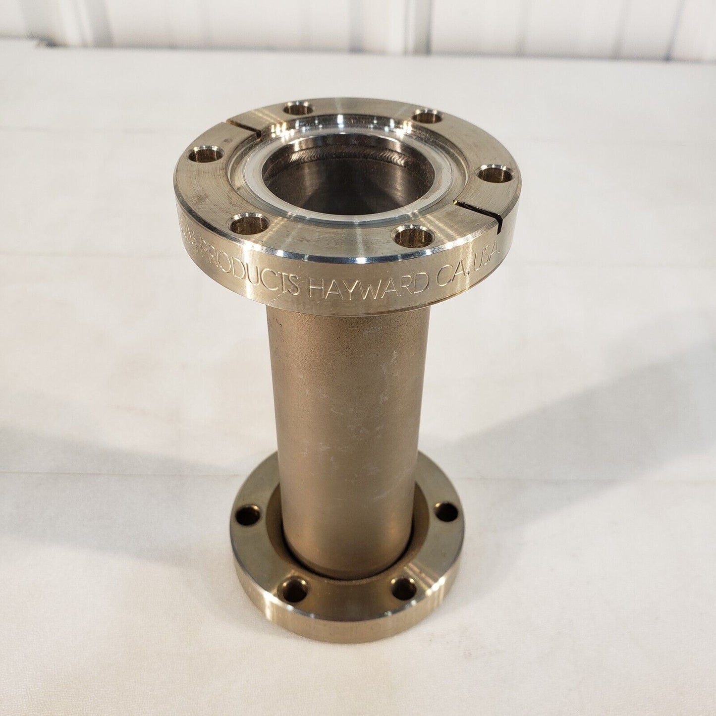 MDC DN35CF-DN40CF 2.75" CF Conflat Full Nipple 5" Long High Vacuum Stainless
