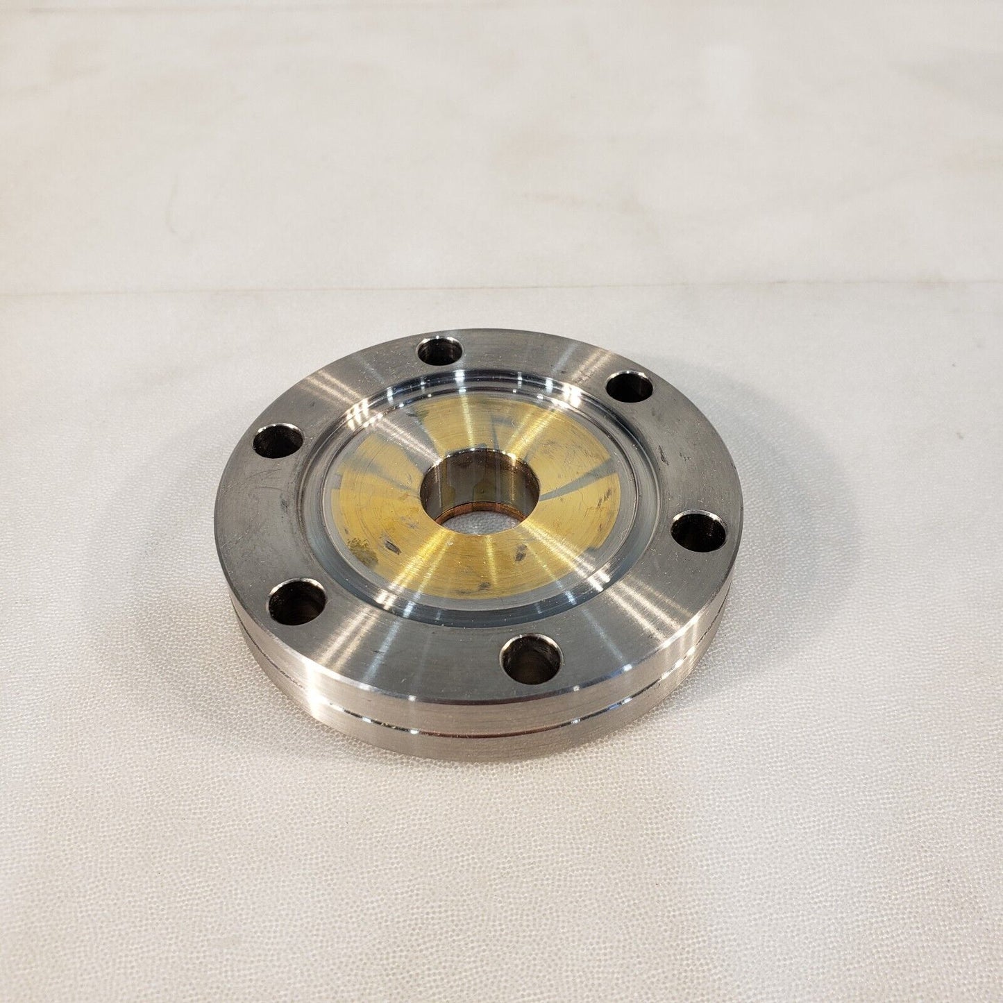 DN35CF 2.75" CF to DN16CF 1.33" High Vacuum Zero Length Conflat Adaptor