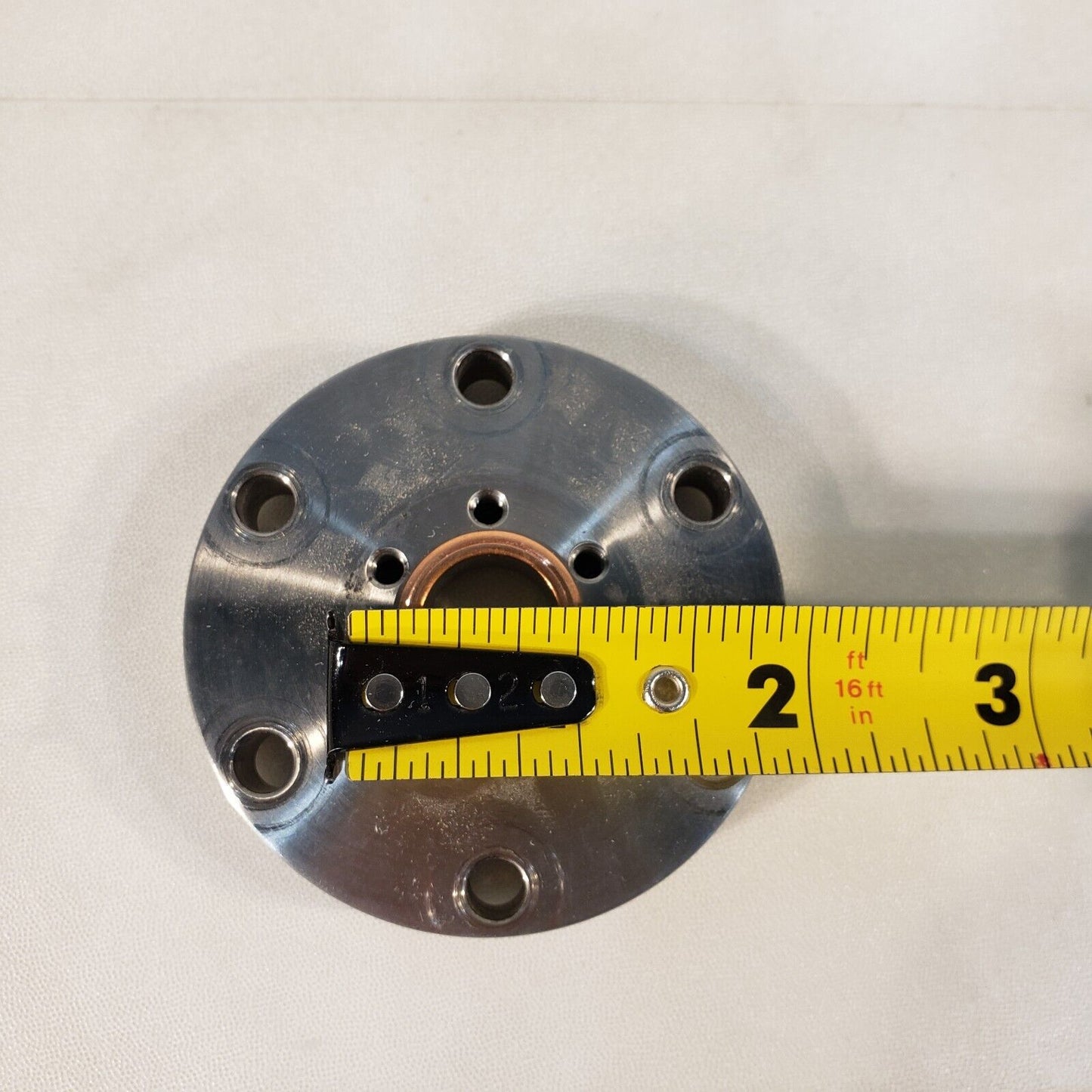 DN35CF 2.75" CF to DN16CF 1.33" High Vacuum Zero Length Conflat Adaptor
