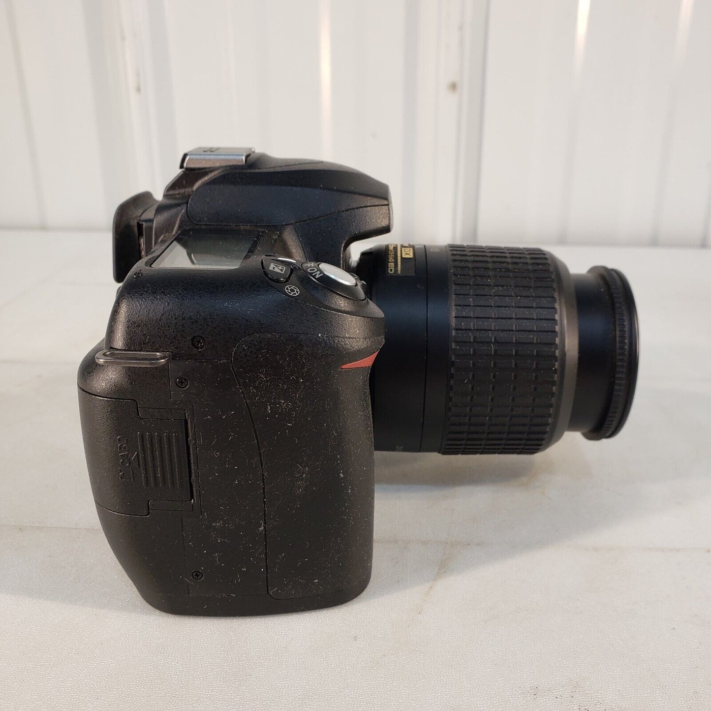 Nikon D50 Digital Camera w/ AF-S NIKKOR 18-55mm Barrel & Strap Tested Working