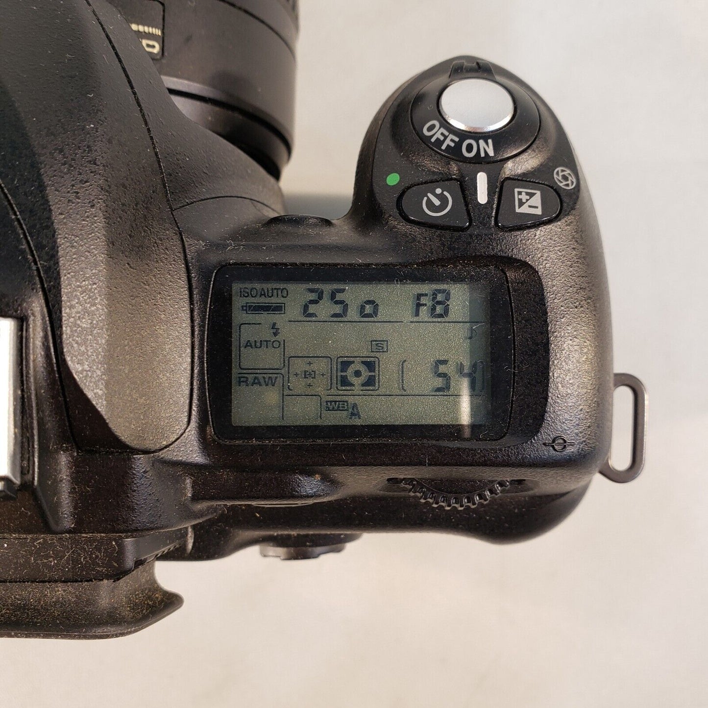 Nikon D50 Digital Camera w/ AF-S NIKKOR 18-55mm Barrel & Strap Tested Working