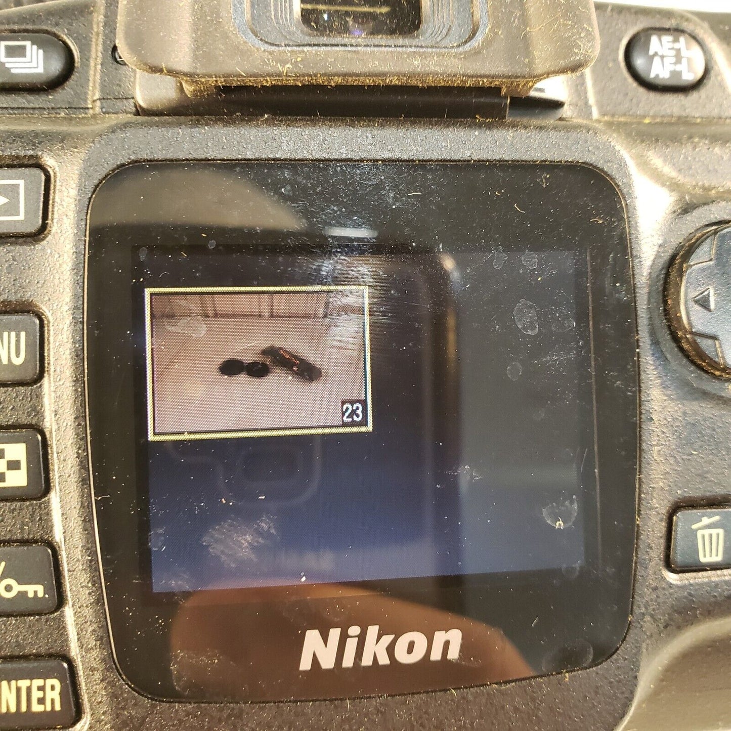 Nikon D50 Digital Camera w/ AF-S NIKKOR 18-55mm Barrel & Strap Tested Working