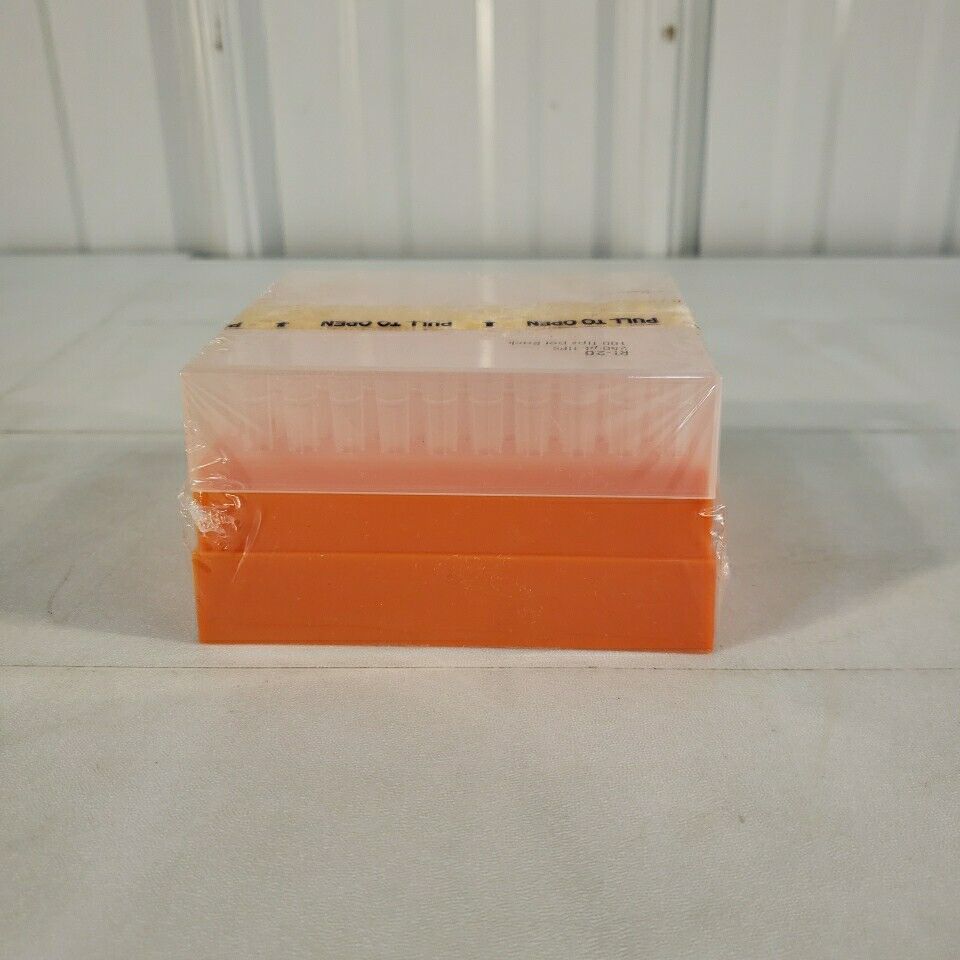 Rainin RT-20 Pipette Tips 250ul Per Tip 100 Tips In Box LTS FinePoint Volume NOS