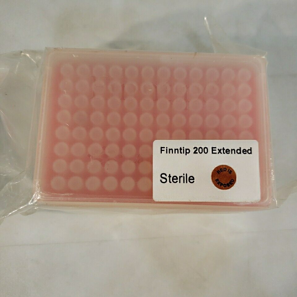 Labsystems 184633 Finntips 200 Extended Pipette Tips 96/box 1-200 uL