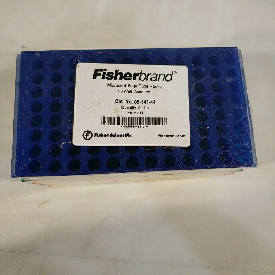 Fisherbrand 05-541-44 Microcentrifuge Tube Racks 5/package 1.5mL-2mL, 0.5mL