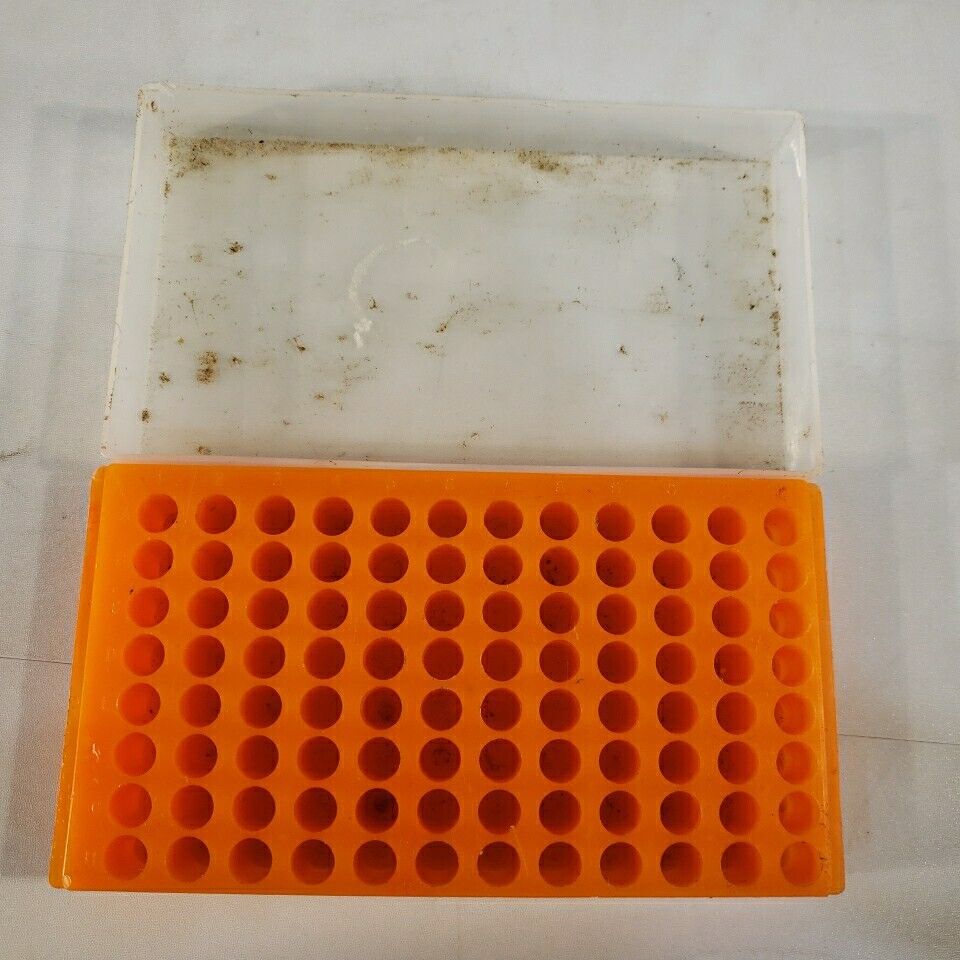 VWR 76333-314 Microcentrifuge Rack 96 Well Double Sided 2, 1.7, 0.5 mL With Lid
