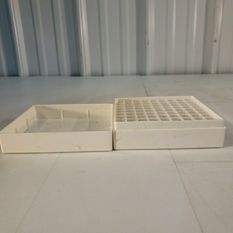 Nalgene 5026-0909 CryoBox 81-Place Cryogenic Vial Storage Box 1.2 & 2.0mL White