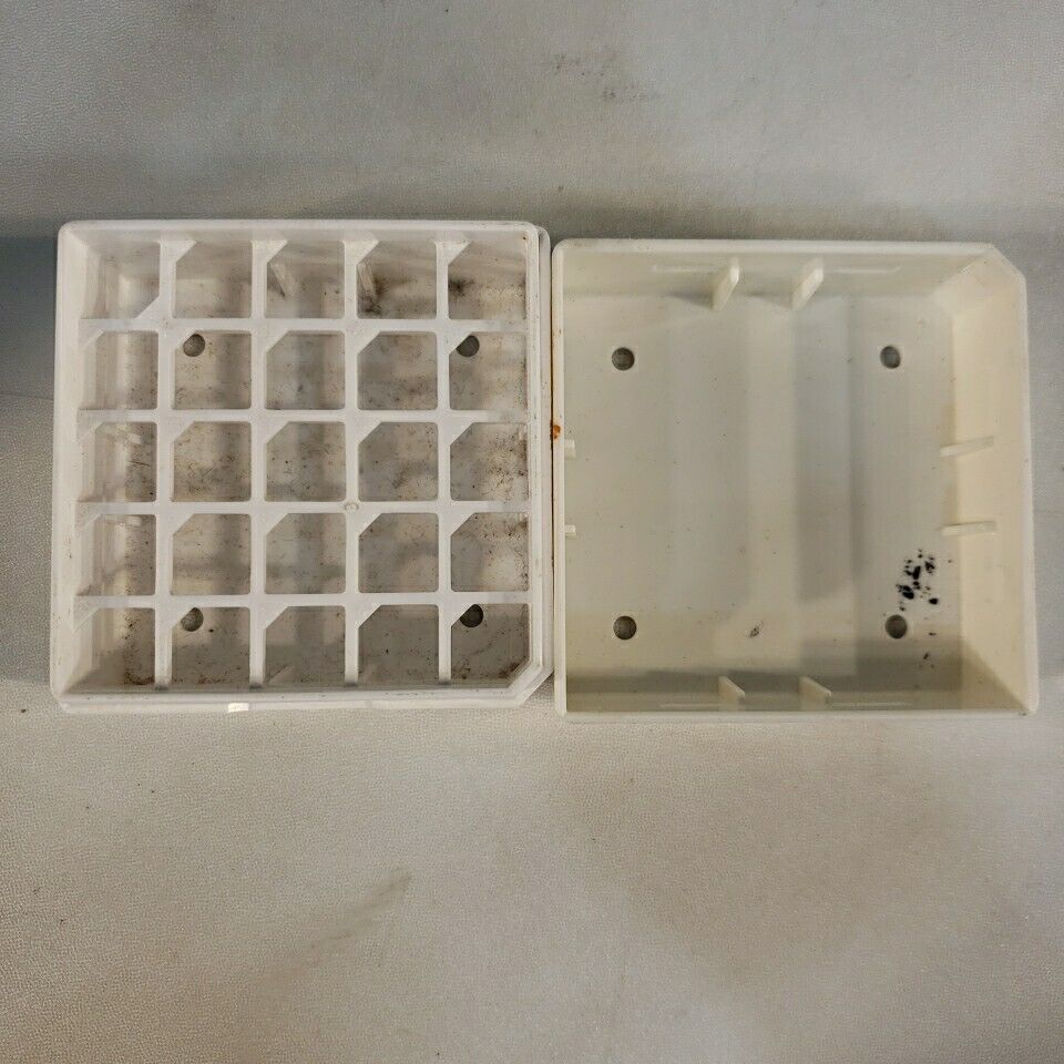 Nalgene 5025-0505 CryoBox 25-Place Cryogenic Vial Storage Box 1.2 & 2.0mL White