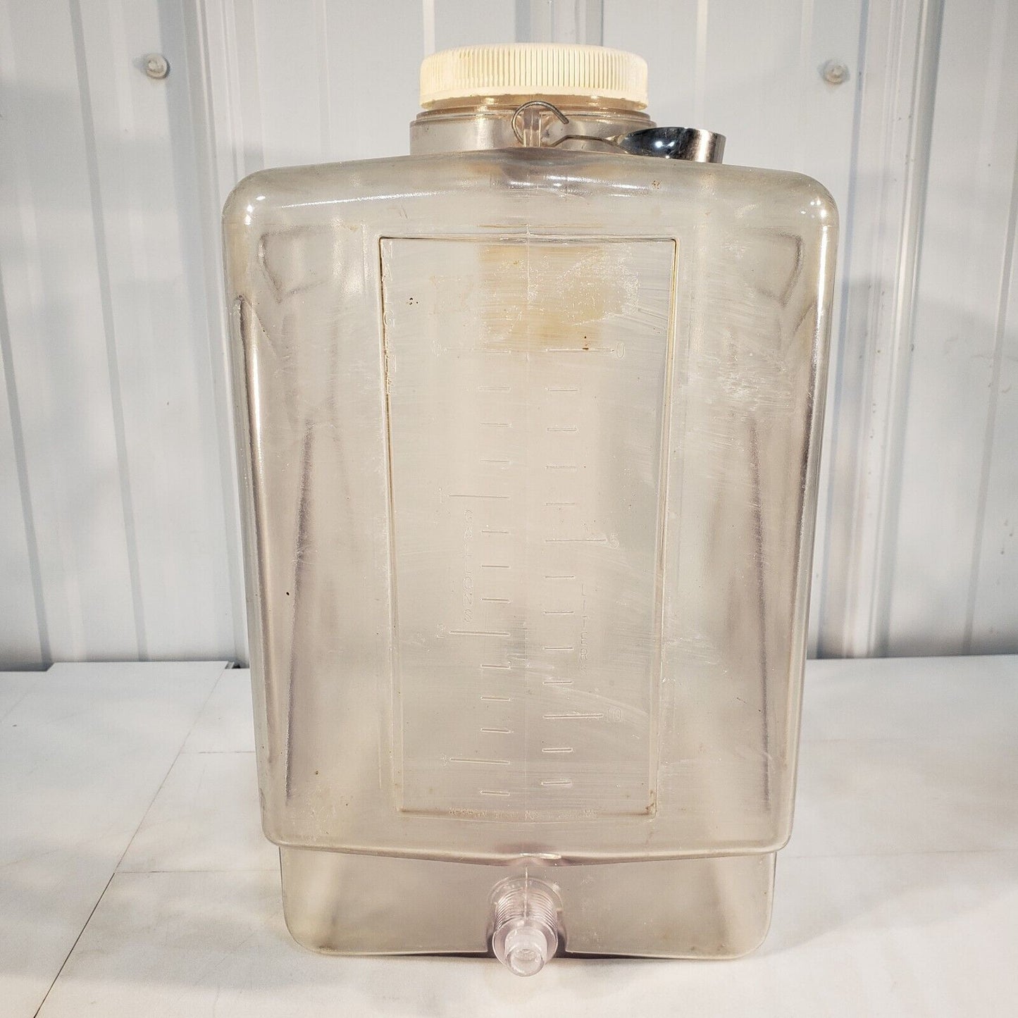 Nalgene 8-0400-07 HDPE 5 Gallon 20L Carboy With Spigot High Density Polyethylene