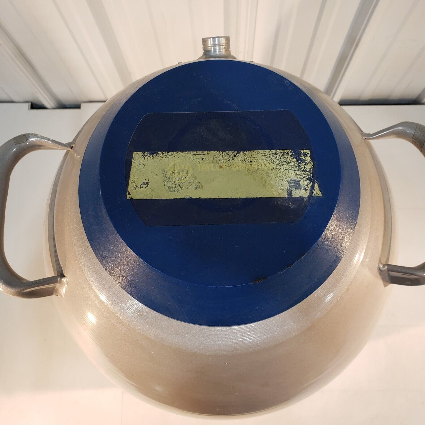 Taylor-Wharton LS750B-R 35L LN2 Cryogenic Sample Storage Vessel Dewar w/ Cart