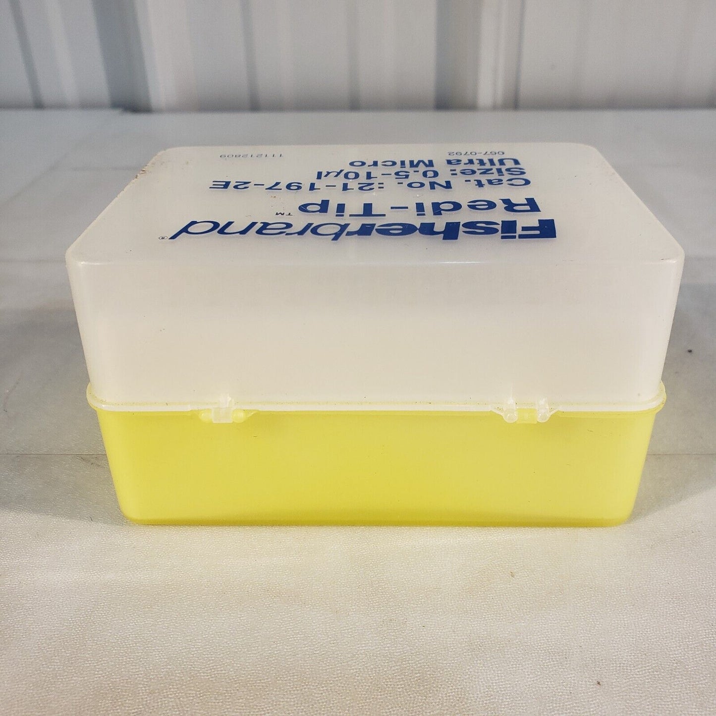 Fisherbrand 21-197-2E Redi-Tip 0.5-10uL Ultra Micro Pipette Tips