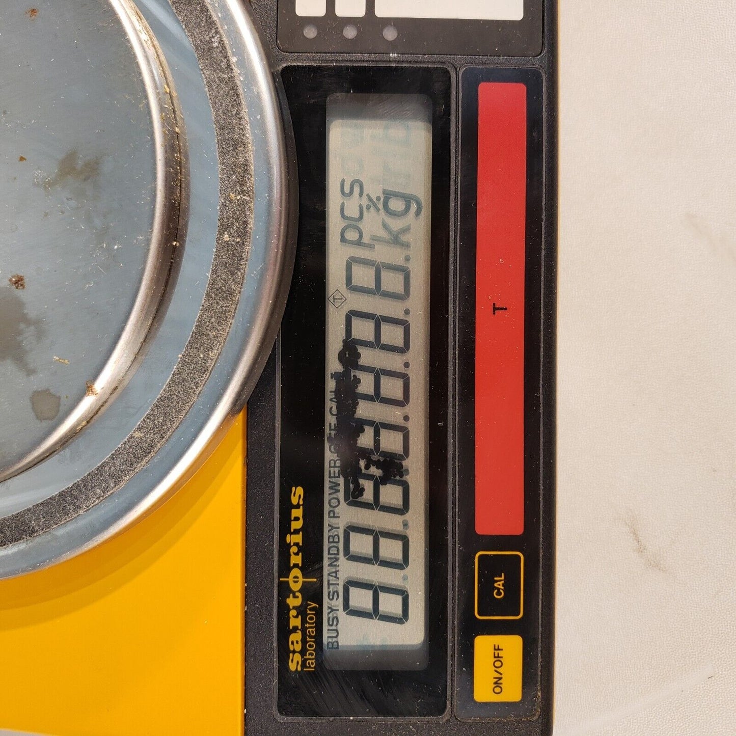 Sartorius L420S Balance Scale FOR PARTS - Scale Does Not Fully Initialize
