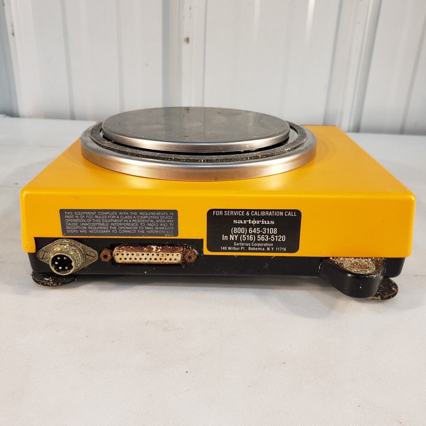 Sartorius L420S Balance Scale FOR PARTS - Scale Does Not Fully Initialize