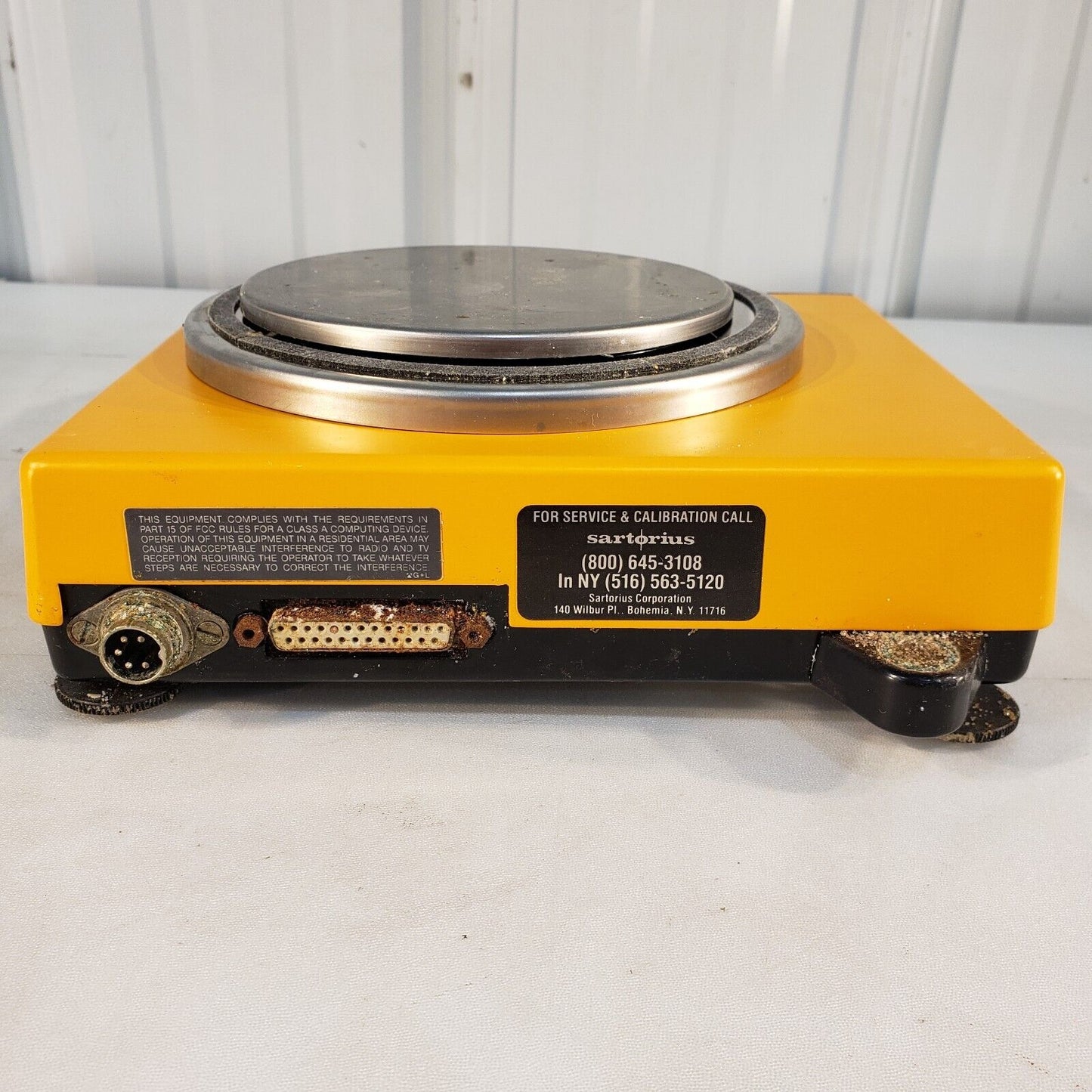 Sartorius L420S Balance Scale FOR PARTS - Scale Does Not Fully Initialize