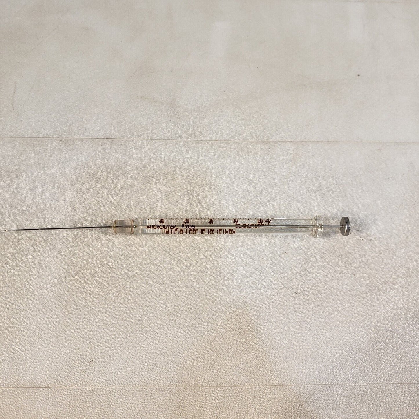 Hamilton 705 Single Channel Microliter Syringe 0.05mL 50uL