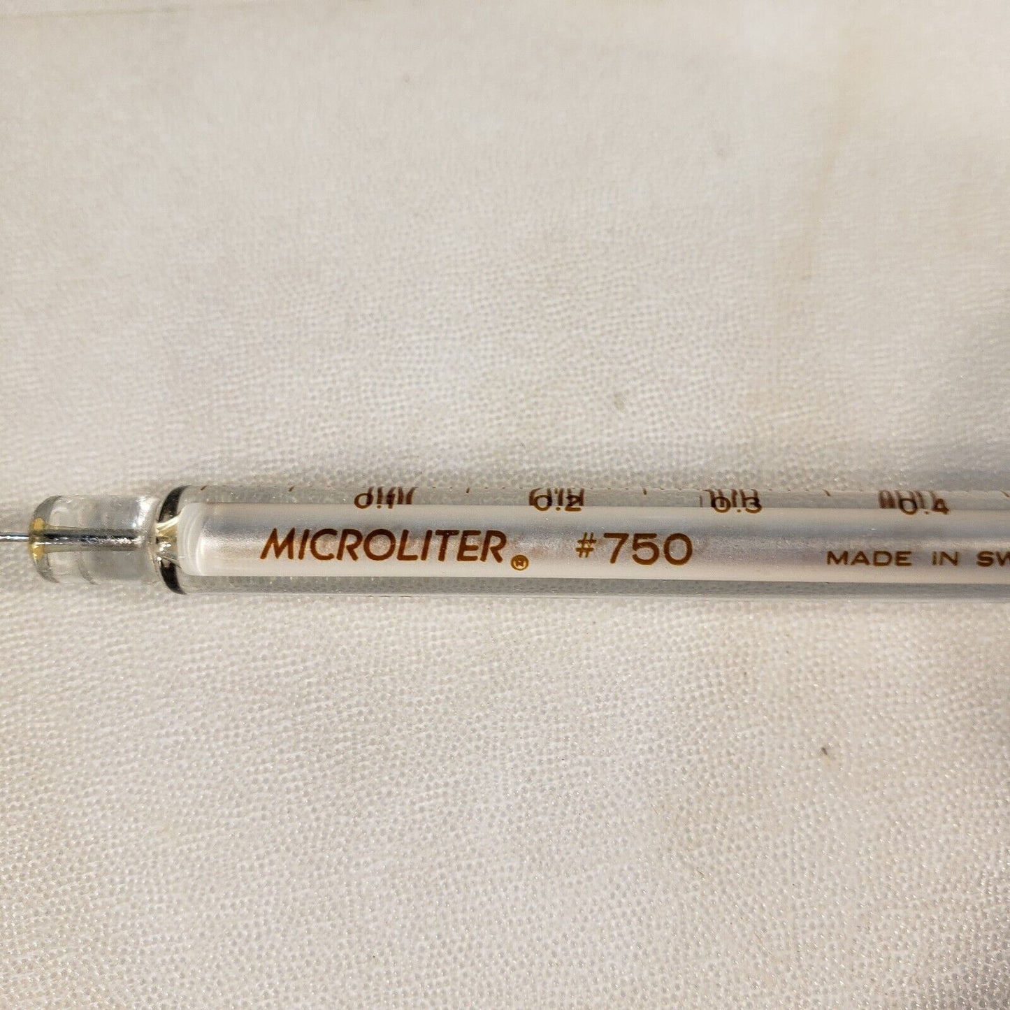 Hamilton 750 Single Channel Microliter Syringe 0.5mL 500uL