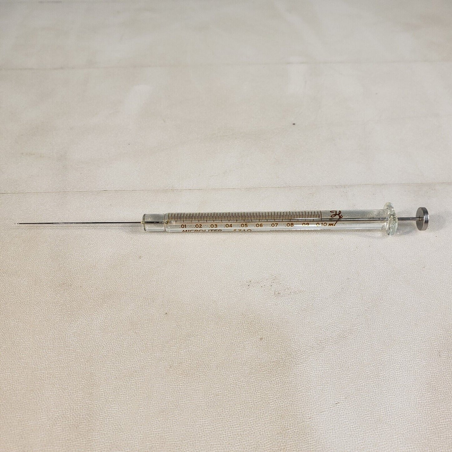 Hamilton 710 Single Channel Microliter Syringe 0.1mL 100uL