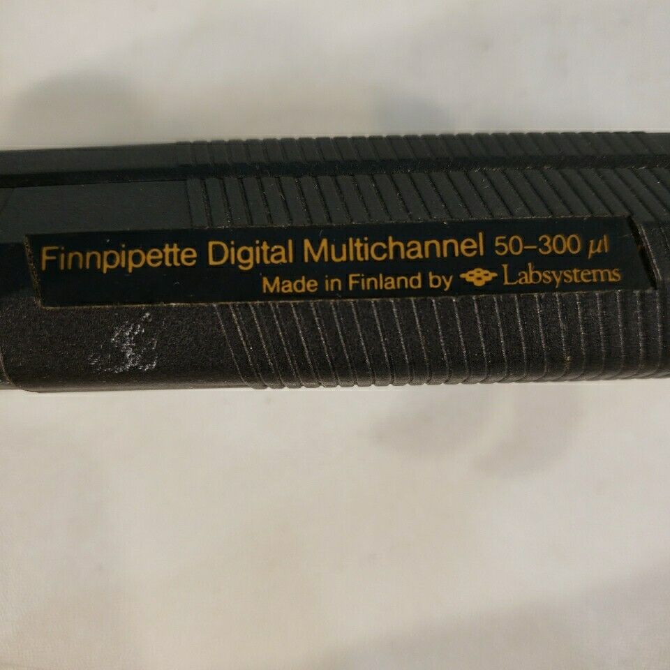 Labsystems Finnpipette Digital Multichannel Pipettes Adjust 50-300uL 8 Channel