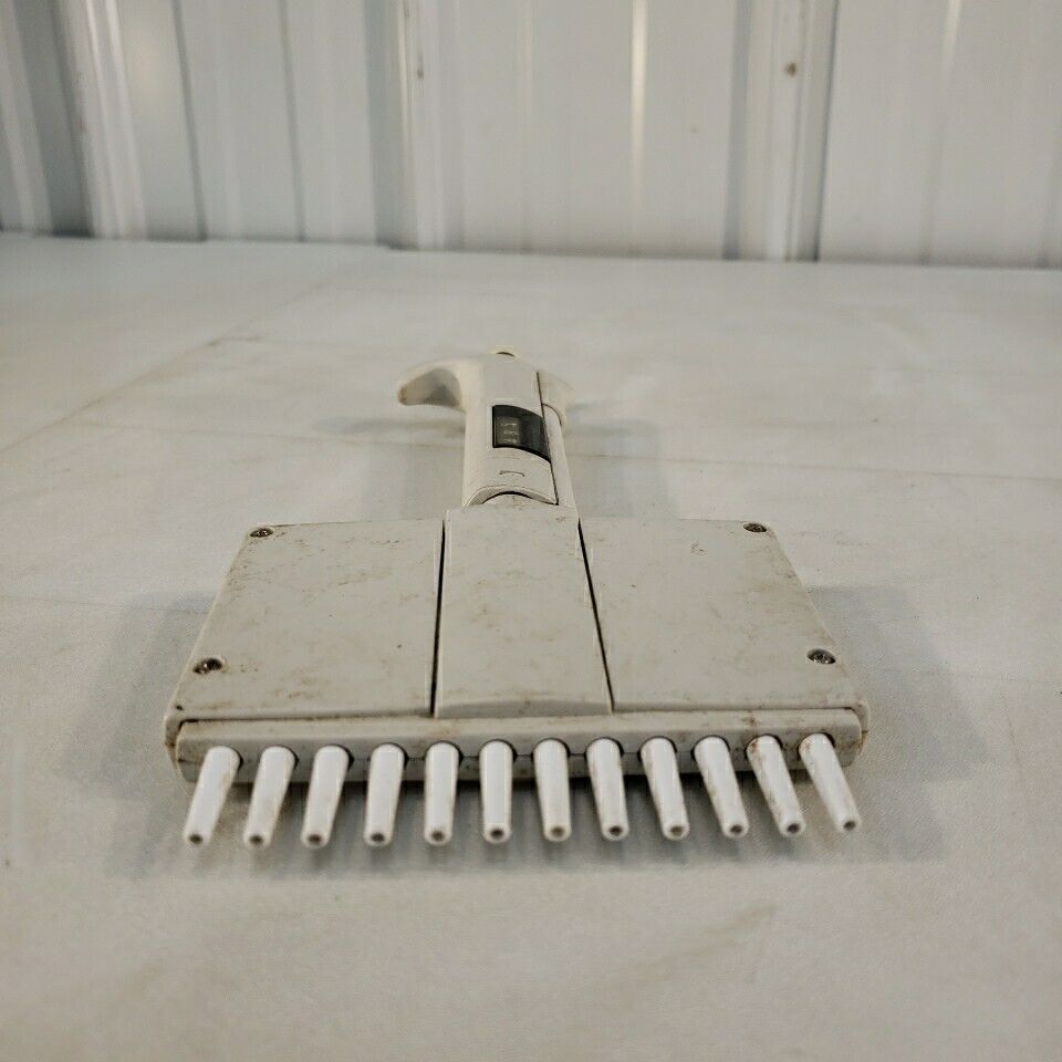 Labsystems 4510 Adjustable 5-50 uL 12-channel Precision Pipette Pipettor