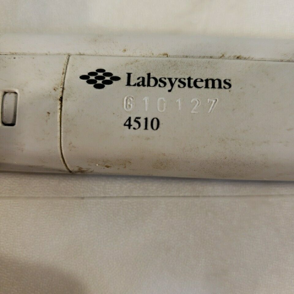 Labsystems 4510 Adjustable 5-50 uL 12-channel Precision Pipette Pipettor