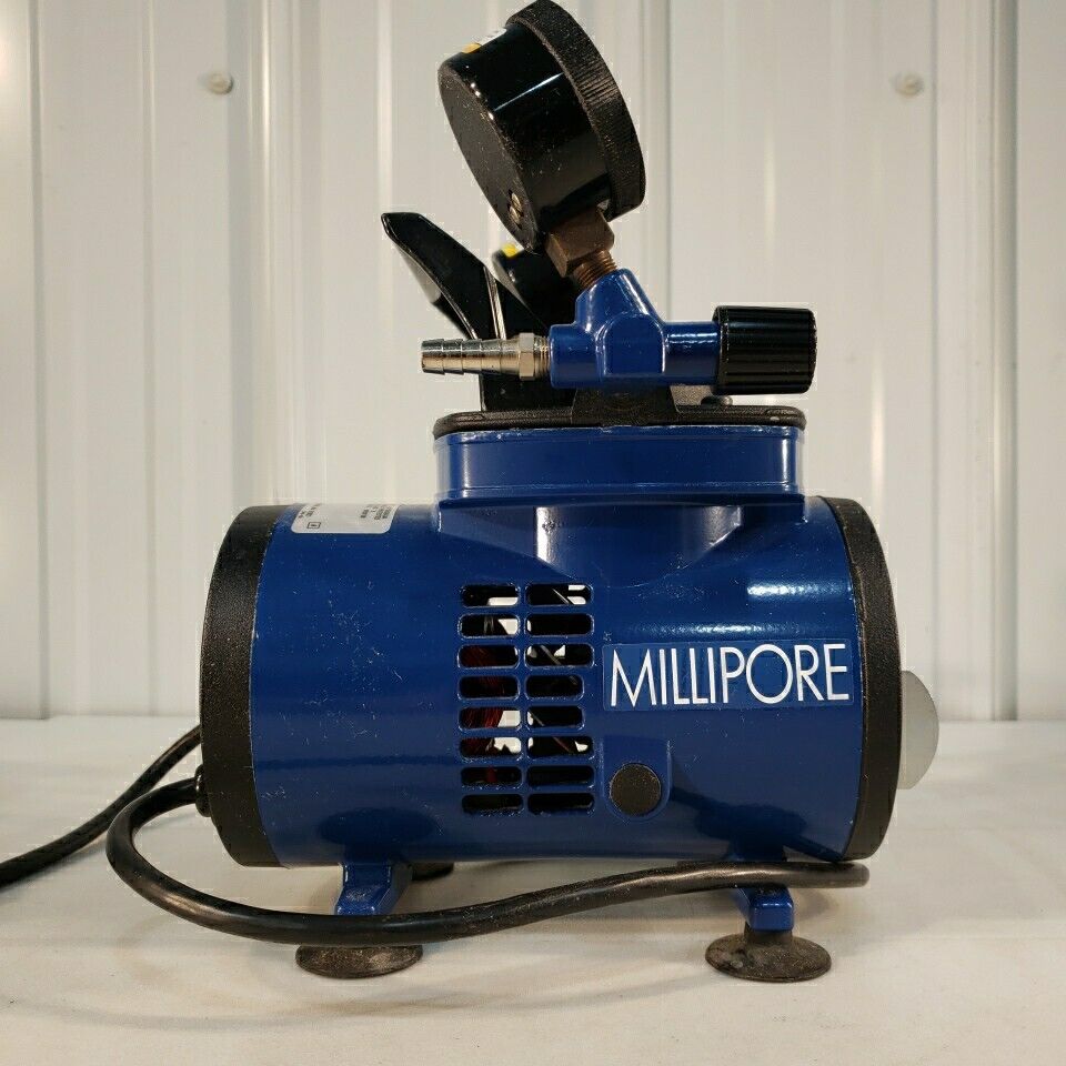 TESTED Millipore WP6111560 Vacuum Pressure Pump Chemical Duty Lab 115V 60Hz