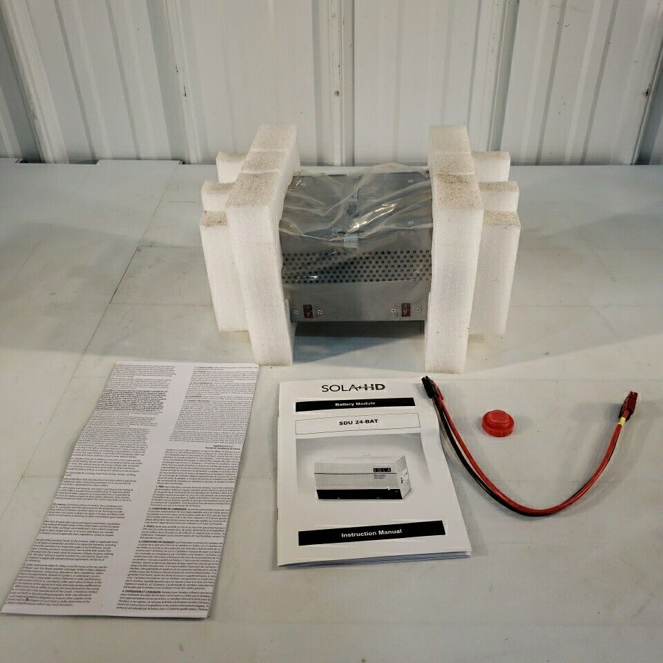 Sola HD SDU 24-BAT Battery Module Industrial DC UPC 24v Output