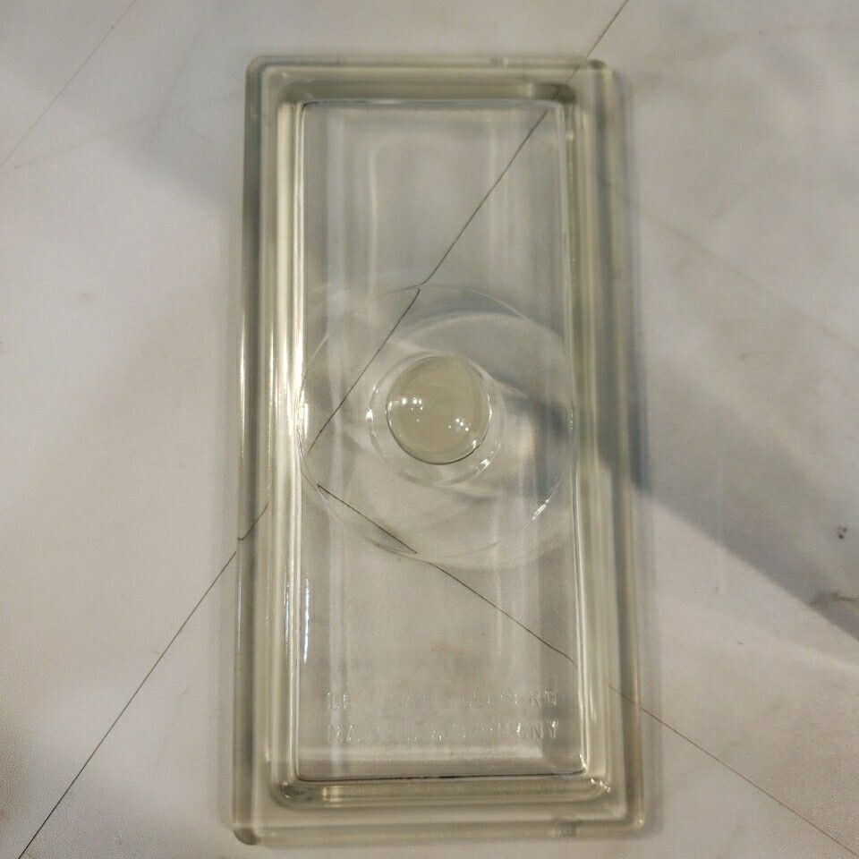 Desaga Heidelberg Glass Storage Container With Lid 9"x9"x4.25"