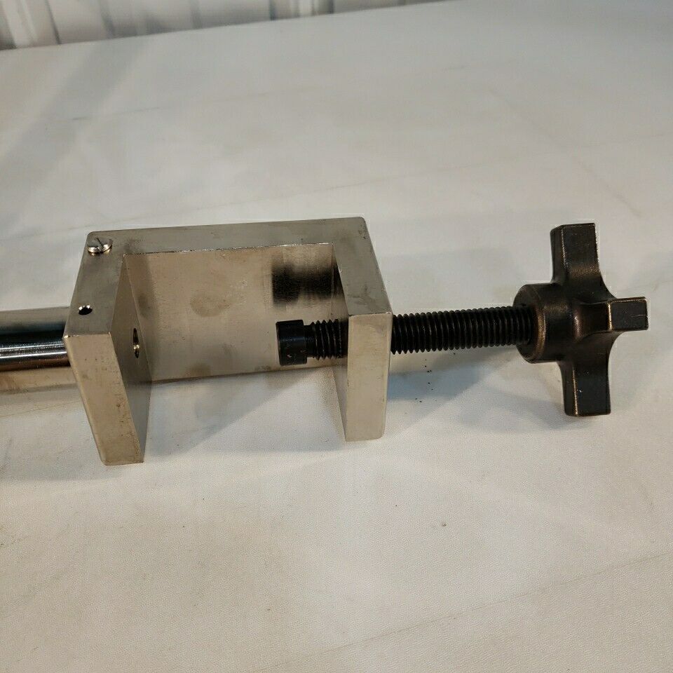 Jergens Cleve Microscope Table Mount Heavy Duty With 4" Extender Metal