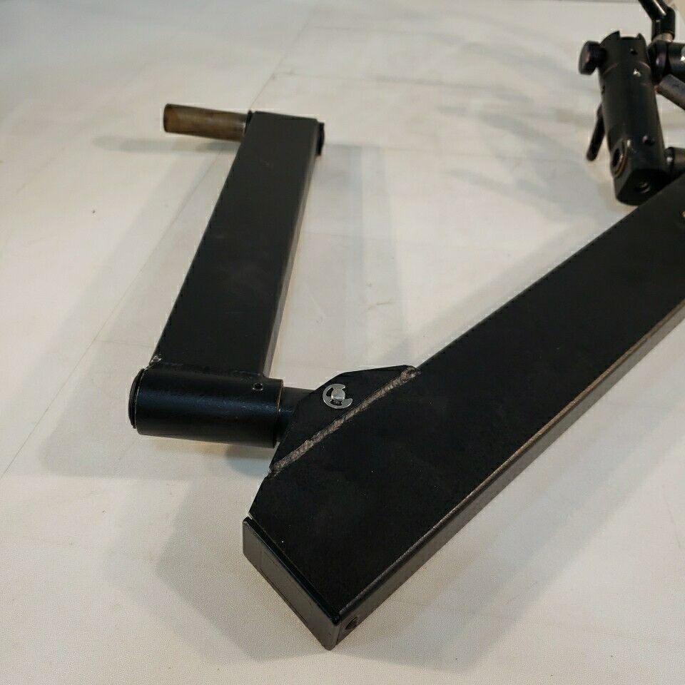 Heavy Duty Microscope Stand 3.32" Holder Adjustable Optical Metal Arm Stand