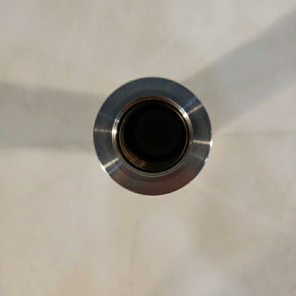 KF25 NW25 QF25 Bellows Nipple 3-3/8" Length High Vacuum Stainless Steel