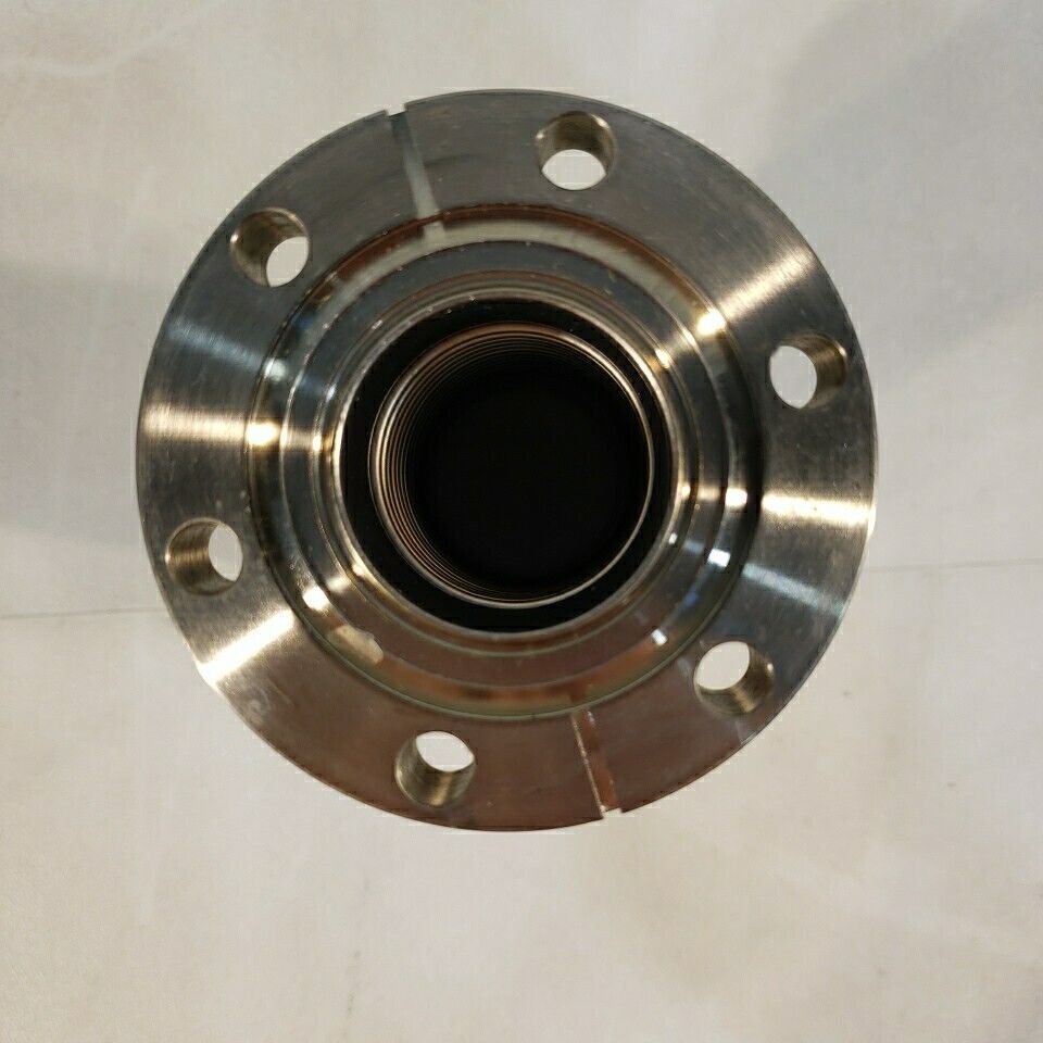 MDC 2.75" DN35CF Flex Bellows Nipple 3-7/16" Length High Vacuum Stainless Steel