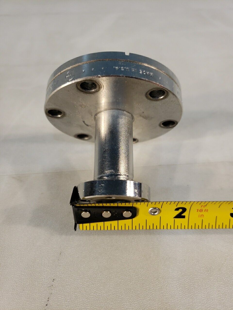 Varian 2.75" DN35CF To 1.33" DN16CF Straight Reducer Nipple Adapter High Vacuum