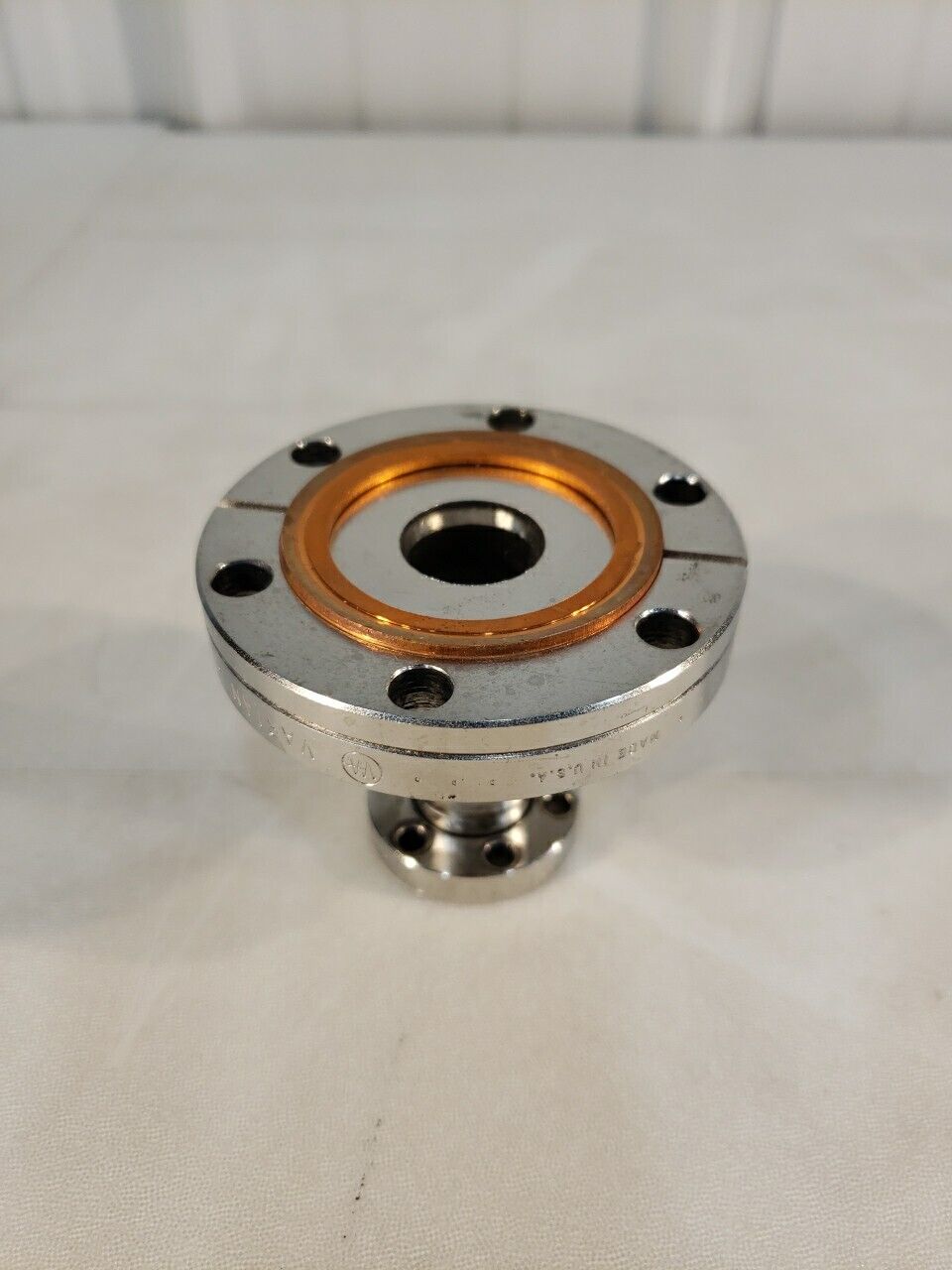 Varian 2.75" DN35CF To 1.33" DN16CF Straight Reducer Nipple Adapter High Vacuum