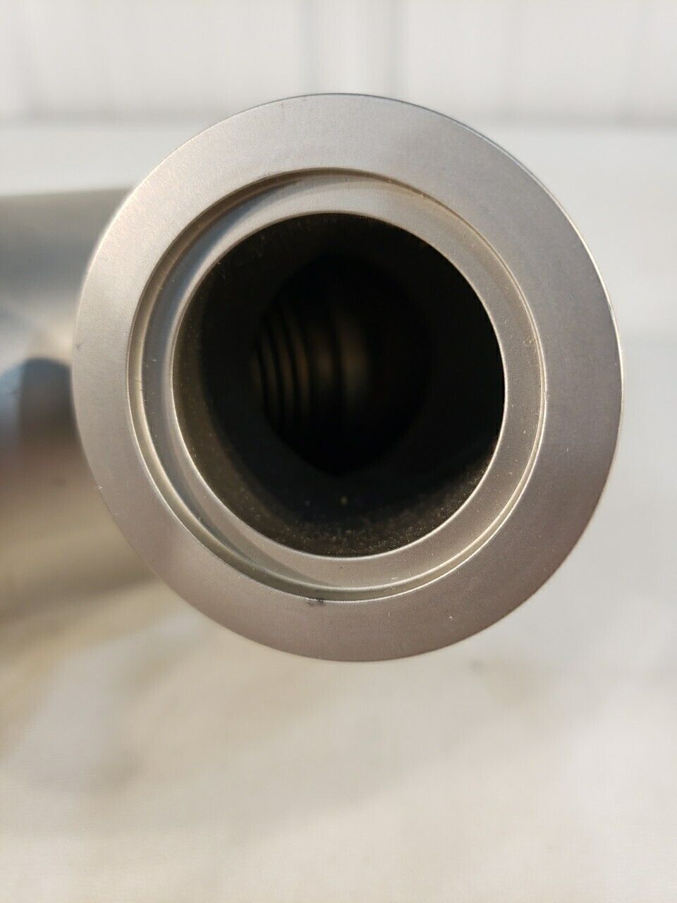 KF40 NW40 Inline Pneumatic Bellows Sealed Valve High Vacuum w/ Solenoids