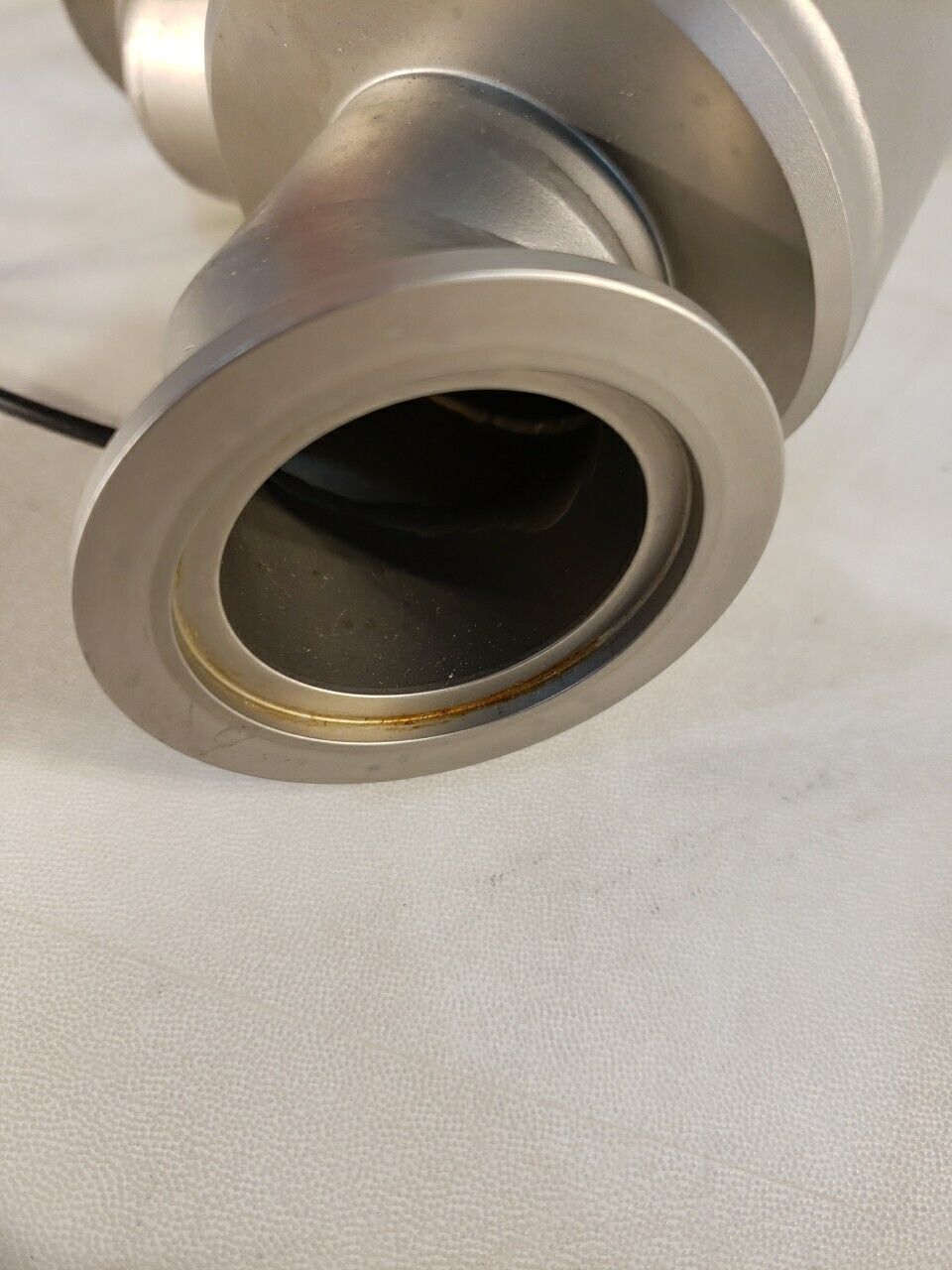 KF40 NW40 Inline Pneumatic Bellows Sealed Valve High Vacuum w/ Solenoids