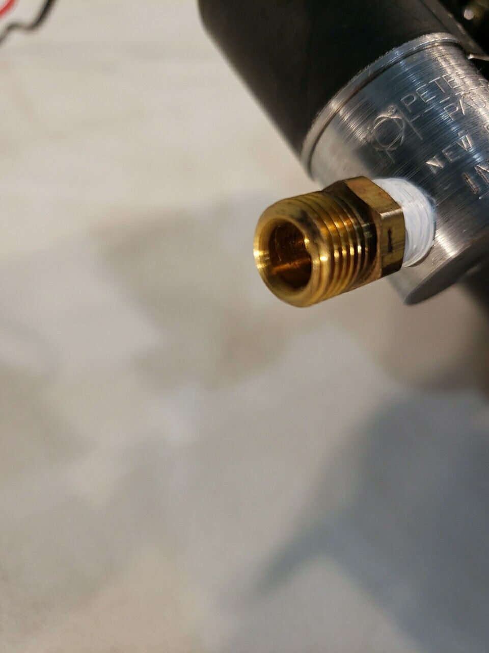 KF40 NW40 Inline Pneumatic Bellows Sealed Valve High Vacuum w/ Solenoids